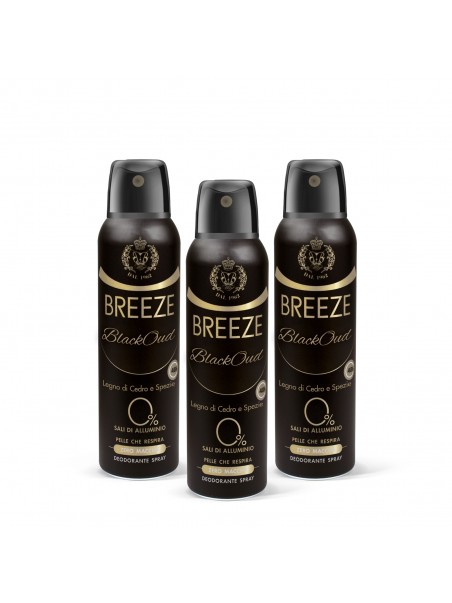 3Pack Breeze - Deo Spray BLACKOUD