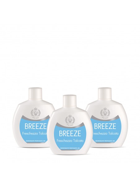 3Pack Breeze - Squeeze FRESCHEZZA TALCATA