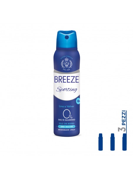 3Pack Breeze - Deo Spray SPORTING