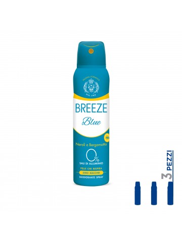 3Pack Breeze - Deo Spray BLUE