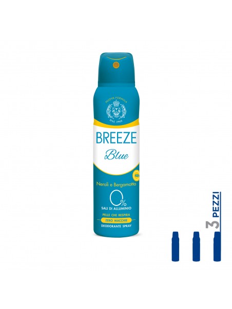 3Pack Breeze - Deo Spray BLUE