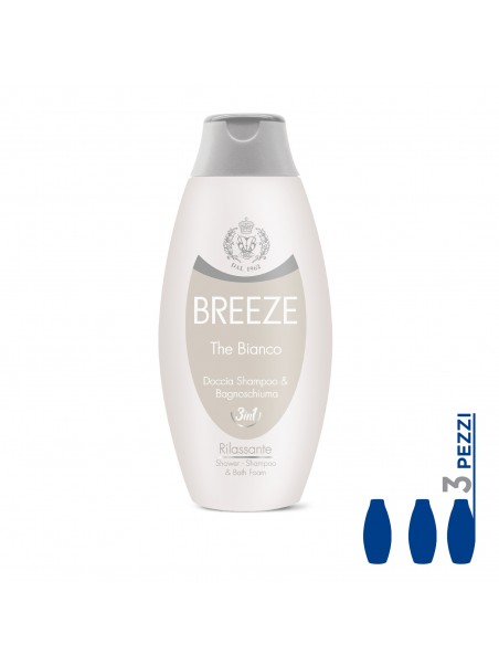 3Pack Breeze - Bagnoschiuma THE BIANCO