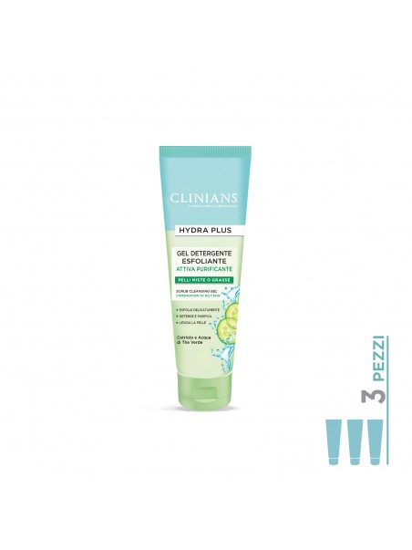 3Pack Clinians - GEL ESFOLIANTE HYDRA PLUS